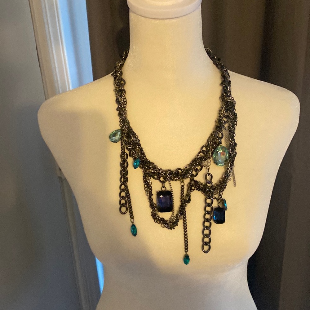 Chico’s Brand Necklace with gems